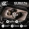 Linsoul KZ ZS10 Pro 4BA+1DD Hybrid Technology Wired Gaming In-Ear Monitors