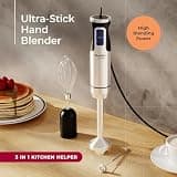 MuellerLiving Ultra-Stick 500W Ergonomic Immersion Hand Blender System