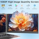 KEFEYA 14-Inch Ultra-Thin Dual Laptop Screen Extender with 1080P FHD Panel