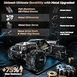 DEERC 9309E 1:16 Scale 4WD High-Speed Off-Road Monster Truck with Metal Drive System