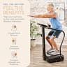 Lifepro Rhythm Vibration Plate Exercise Machine with Integrated Handles