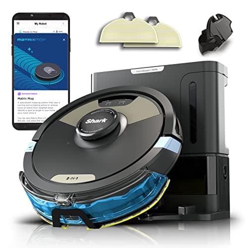 Shark Matrix Plus 2-in-1 Robot Vacuum & Mop AV2610WA with Bagless Self-Empty Base