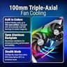 PNY GeForce RTX 5080 Epic-X ARGB OC 16GB GDDR7 Triple Fan Graphics Card