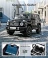 ELEMARA 2-Seater Licensed Mercedes-Benz G-Class G500 24V 4WD Ride-On with Remote