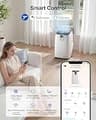 Temprium 14,000 BTU Whisper-Quiet Dual Motor Portable Air Conditioner