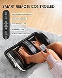 Renpho 4-in-1 Heated Shiatsu Foot and Calf Massager for Deep Tissue Kneading