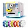 AOSEED X-Maker AI+ Smart 3D Printer with 8 PLA Filaments for Education