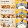 VIVOHOME 660W 10-Speed Tilt-Head Kitchen Electric Stand Mixer, 6-Quart