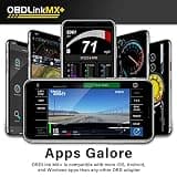 OBDLink MX+ OBD2 Bluetooth Scanner Adapter with Advanced SW and MS CAN Support