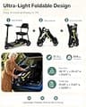 ATmobi X3 Ultra-Lightweight 3-Wheel Folding Mobility Scooter