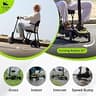 SCOOTNGO Lite 4-Wheel Folding Travel Trolley Mobility Scooter, 15-Mile Range