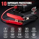 GOOLOO GT6000 Portable Car Jump Starter Battery Pack (6000A Peak, 27,000mAh)