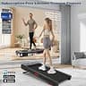 TRAILVIBER Walking Pad Treadmill with 12% Auto Incline & 450 lb Capacity