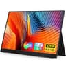 VILVA 15.6-Inch 1080P FHD IPS Portable Monitor with Durable Metal Construction