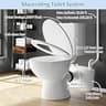 Ineflo 800W Macerating Toilet System Featuring Patented Top Access Panel