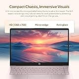 HP 2026 Ultrabook 14-inch Dual-Storage Laptop with Intel Quad-Core CPU