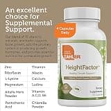 Zahler Height Factor Healthy Growth Support Vitamin & Mineral Capsules