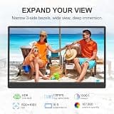UFYQL 15.6-Inch 1080P FHD HDR IPS Portable Monitor with Adjustable Kickstand