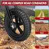 Generic 24V 350W Off-Road Electric Mini Dirt Bike with 12-Inch Fat Rubber Tires