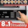 Gourmia Electric Indoor Pizza Oven & Air Fryer Combo