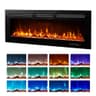 EUHOMY 50-Inch Linear Electric Fireplace with Intelligent Thermostat Control