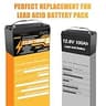 Vemdia 12V 100Ah Group 31 Deep Cycle Marine Lithium Battery for RVs