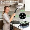 WSRYYCC 1500W Portable Steam Cleaner with 6-Level Touch Control Interface
