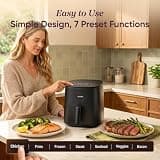 Cosori Pro Compact 5-Quart Ceramic Air Fryer with 7 Cooking Functions