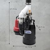 Basement Watchdog CITE-33 1/3 HP Combo Preassembled Sump Pump System