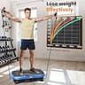 AXV Quiet Vibration Plate Fitness Platform with 120 Speeds and Bluetooth