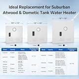 Ranein Gen II 65,000 BTU RV Tankless Water Heater with Diagnostic Remote