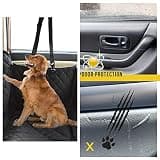 Vailge 100% Waterproof Back Seat Dog Hammock with Extended Side Flap Protection