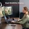 Plugable UD-3900Z Dual 1080p HDMI Universal USB-C and USB 3.0 Docking Station