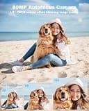 LIYTIFOR 5K Dual Screen Digital Camera with 80MP Resolution and 3-in-1 Hub