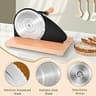 CAWIU Upgraded Manual Sourdough Bread Slicer with Rotary Knob Thickness