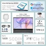 Lenovo 16-inch WUXGA Business Laptop with Copilot AI (Intel i5, 512GB)