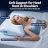 QUTOOL Enhanced Cooling Adjustable Shredded Foam King Pillows, Set of 2