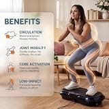Lifepro Waver Low-Impact Oscillation Vibration Plate Exercise Machine