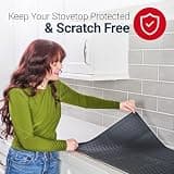 Linda's Essentials Thick Silicone Stove Top Cover for Passive Protection