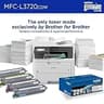 Brother MFC-L3720CDW Wireless Color Laser All-in-One Printer with Fax