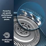 Philips Norelco Shaver 7200 Series S7887/82 with SenseIQ Technology & Pop-Up Trimmer