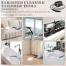 Happudeok 2500W High-Pressure Steam Cleaner with Transparent 1.25L Tank