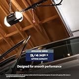 Chamberlain 3/4 HP Smart Chain Drive Garage Door Opener with Integrated Camera