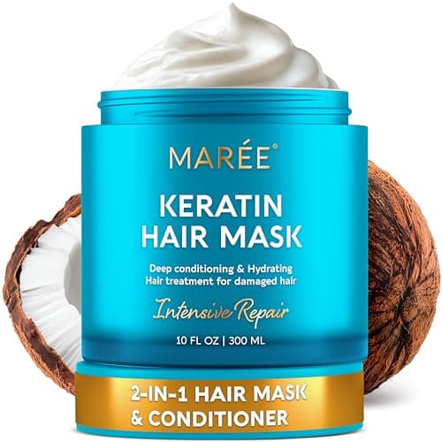 MAREE Deep Conditioning Hair Mask for Dry, Curly & Color-Treated Hair