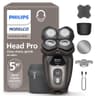 Philips Norelco Head Shaver Pro 9000 Series Wet & Dry Electric Shaver (HS9980/40)