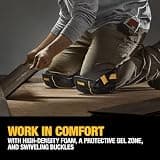DEWALT DWST590014 Professional-Grade Flooring Knee Pads with Gel Core