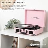 Victrola Journey II (2025 Model) Bluetooth Suitcase Record Player Black