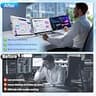 Pitycbo 2.5K Triple Laptop Screen Extender with 360-Degree Detachable Screen
