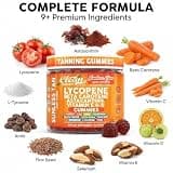Clean Nutraceuticals Sunless Glow Daily Tanning Gummies, Strawberry Banana Flavor