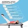 AeroPilates Premier Studio 700 Foldable Pilates Reformer with Rebounder